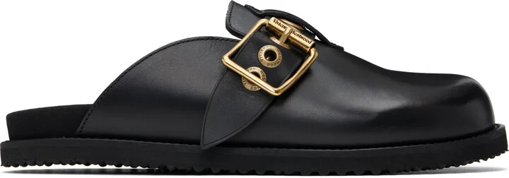 Vivienne Westwood Black New Oz Slip-on Loafers