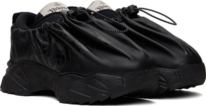 Vivienne Westwood Black Romper Bag Sneakers - Image 4