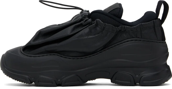 Vivienne Westwood Black Shopper Stomper Sneakers - Image 3