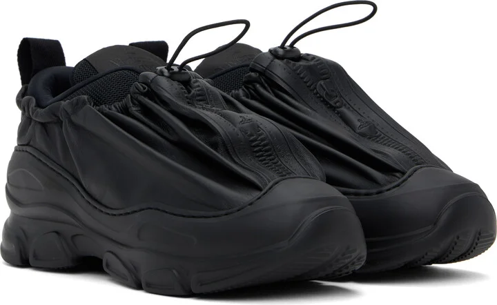 Vivienne Westwood Black Shopper Stomper Sneakers - Image 4