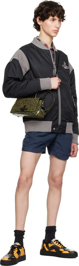 Vivienne Westwood Black & Yellow Classic Sneakers - Image 5