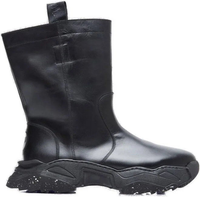 Vivienne Westwood Dealer Logo Embossed Chunky Boots