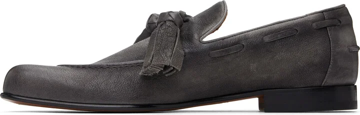 Vivienne Westwood Gray Tuesday Loafers - Image 3