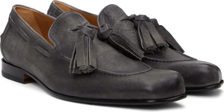 Vivienne Westwood Gray Tuesday Loafers - Image 4
