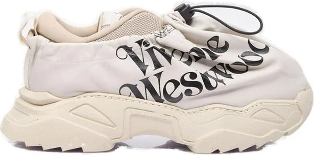 Vivienne Westwood Logo-Printed Drawstring Layered Sneakers