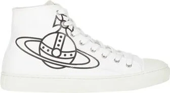 Vivienne Westwood Plimsoll High Top Canvas Man Sneakers