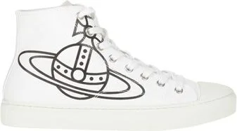 Vivienne Westwood Plimsoll High Top Canvas Woman Sneakers