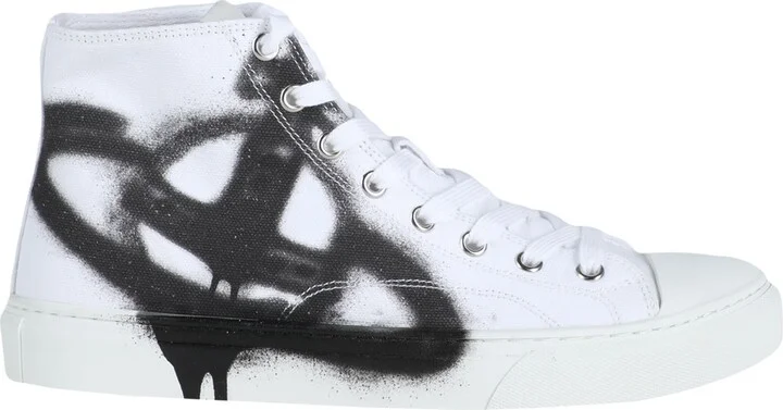 Vivienne Westwood Plimsoll High Top Woman Sneakers - Image 3