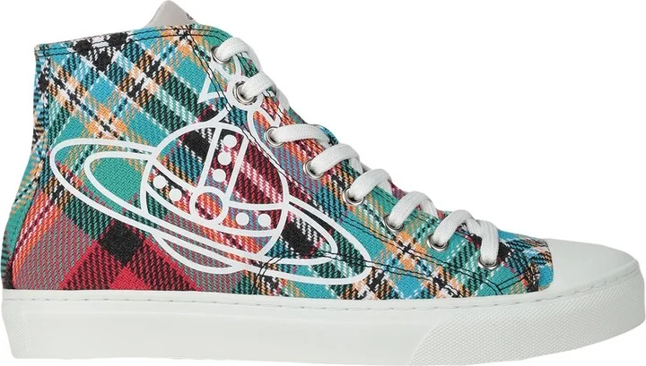Vivienne Westwood Plimsoll High Top Woman Sneakers - Image 3