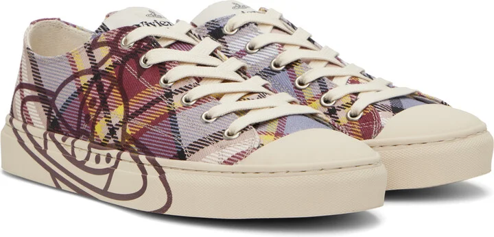 Vivienne Westwood Purple Plimsoll Low Top 2.0 Sneakers - Image 4