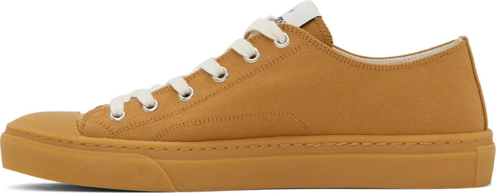 Vivienne Westwood Tan Low-Top Plimsoll Sneakers - Image 3