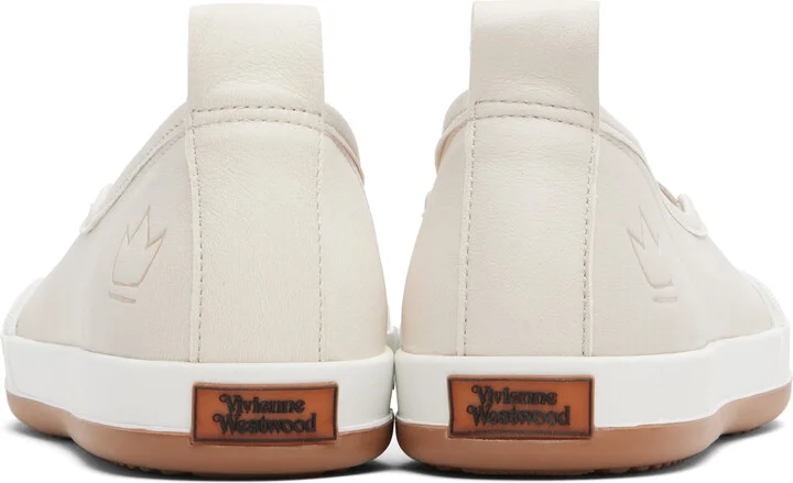 Vivienne Westwood White Animal PE Sneakers - Image 2