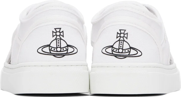 Vivienne Westwood White Brighton Sneakers - Image 2