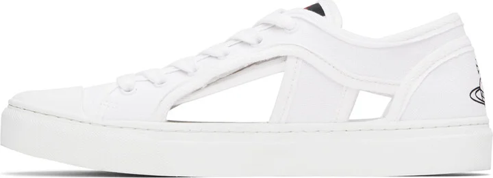 Vivienne Westwood White Brighton Sneakers - Image 3