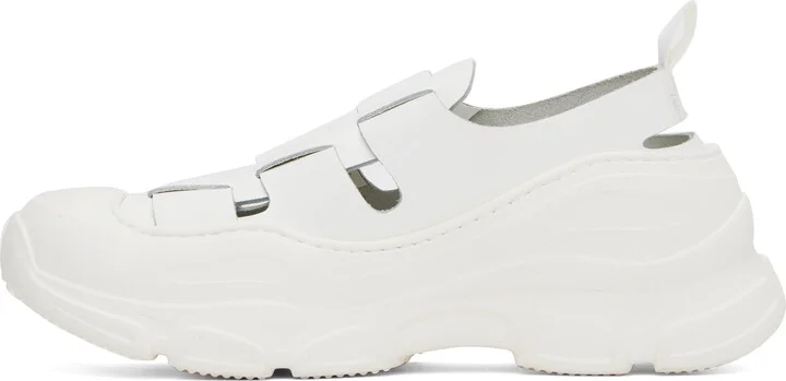 Vivienne Westwood White Catch Stomper Sneakers - Image 3