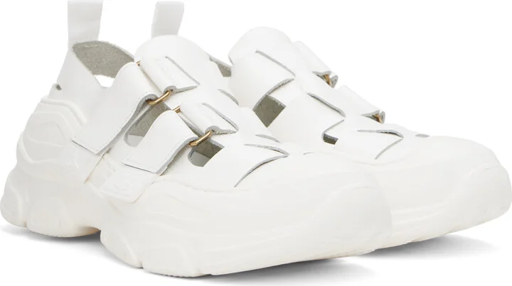 Vivienne Westwood White Catch Stomper Sneakers - Image 4