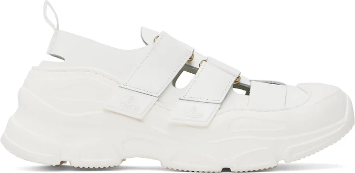 Vivienne Westwood White Catch Stomper Sneakers