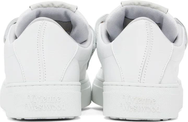 Vivienne Westwood White Rocket Trainer Sneakers - Image 2