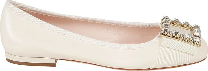 Vivier Strass Buckle Fall Ballerinas
