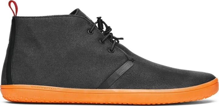 Vivobarefoot Women's Gobi Black and Orange swimrun Casual Boot