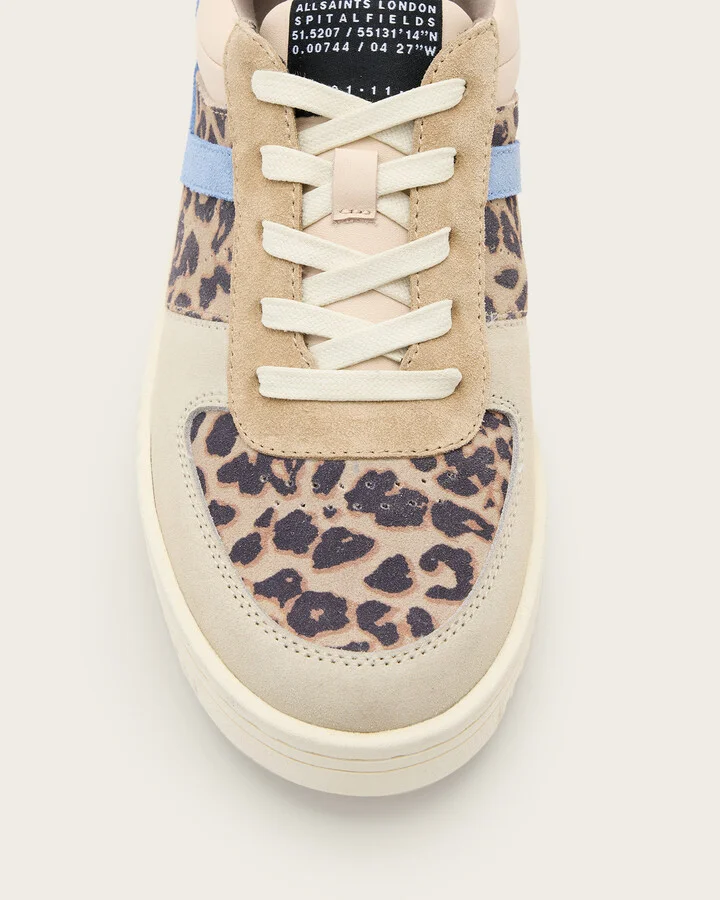 Vix Low Top Round Toe Suede Sneakers - Image 3