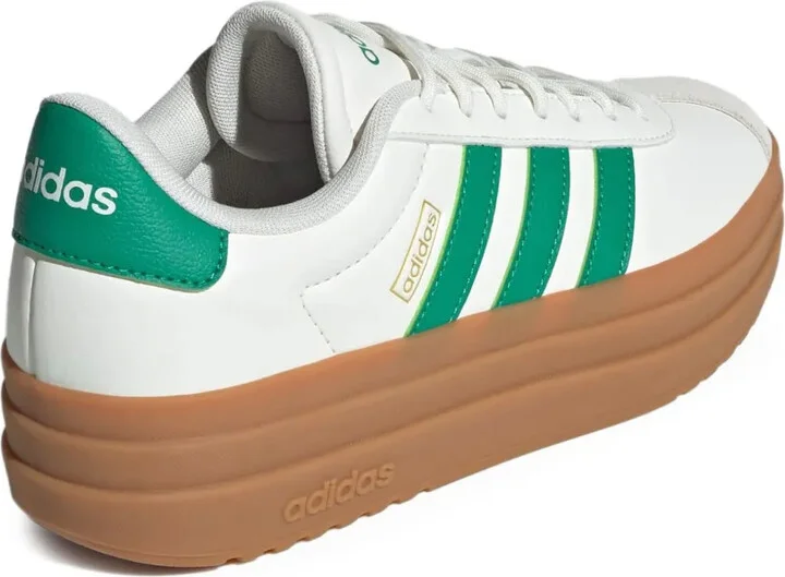 VL Court Bold "Core White/Court Green/Gold Metallic" sneakers - Image 3