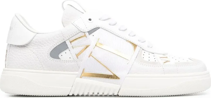 VL7N logo-print strap sneakers