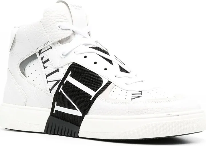 VL7N mid-top leather sneakers - Image 2