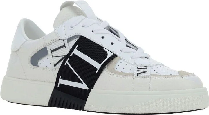 Vl7n Round Toe Lace-up Sneakers - Image 2