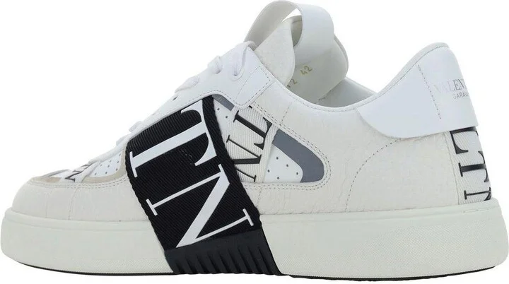 Vl7n Round Toe Lace-up Sneakers - Image 3