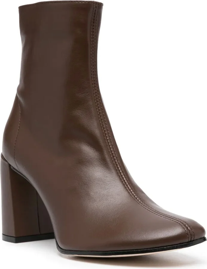 Vlada 80mm leather ankle boots - Image 2
