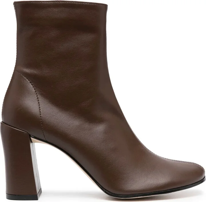 Vlada 80mm leather ankle boots