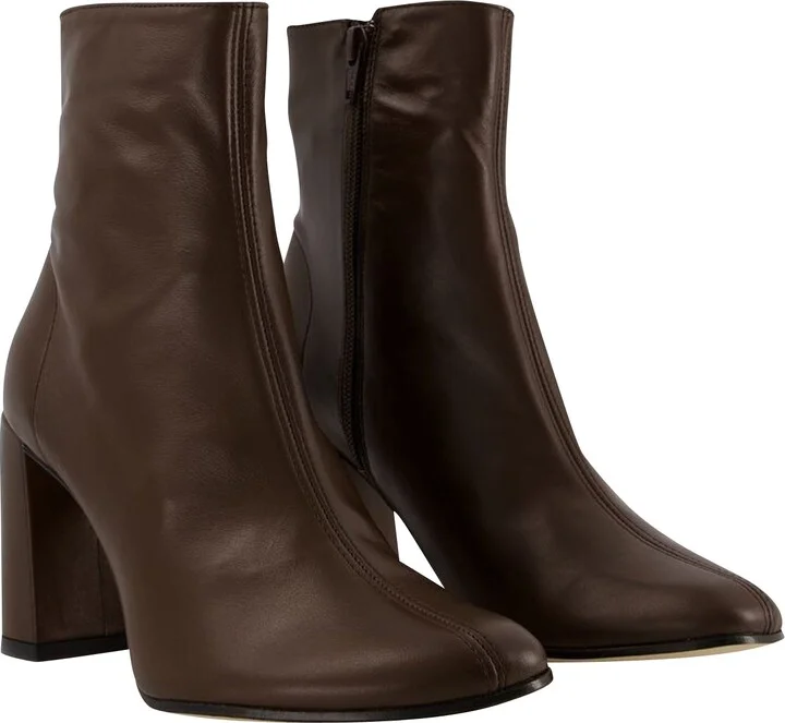 Vlada Ankle Boots - By Far - Leather - Bear