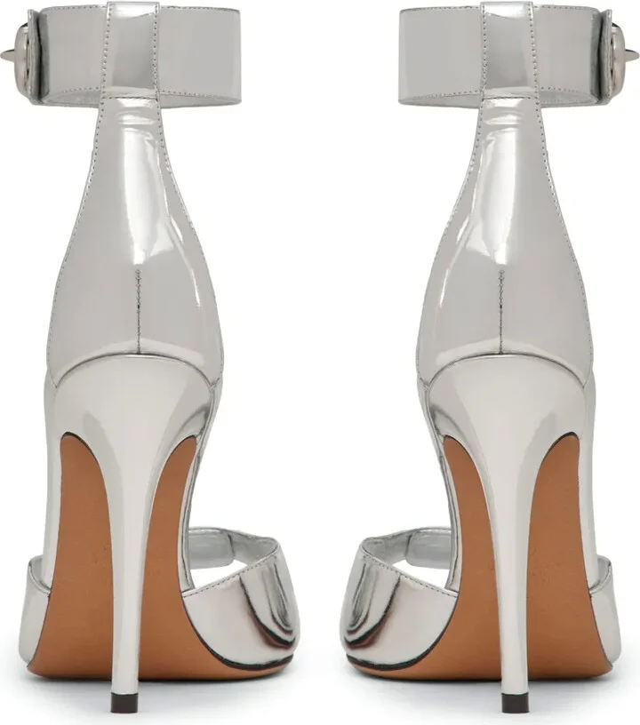 VLogo 100mm leather sandals - Image 3