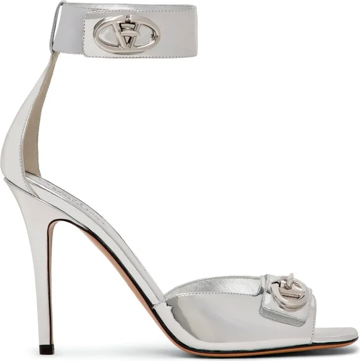 VLogo 100mm leather sandals