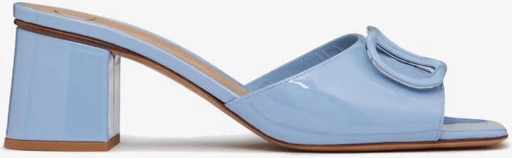VLogo 60 Patent Leather Mules