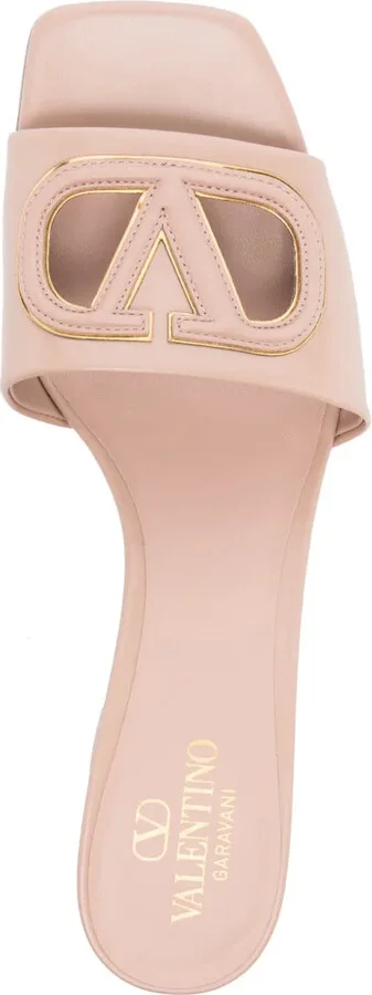 VLogo 60mm leather mules - Image 4