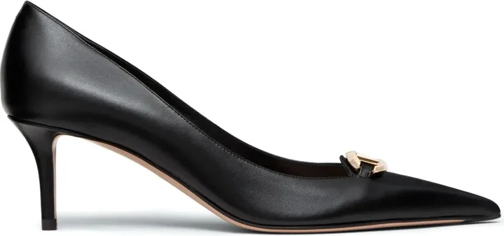 VLogo 60mm leather pumps