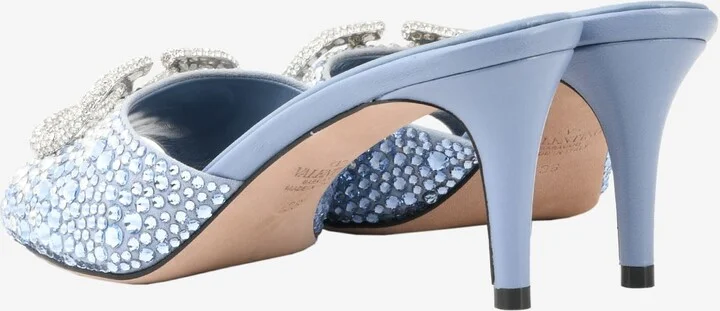 VLogo 70 Crystal-Embellished Mules - Image 2