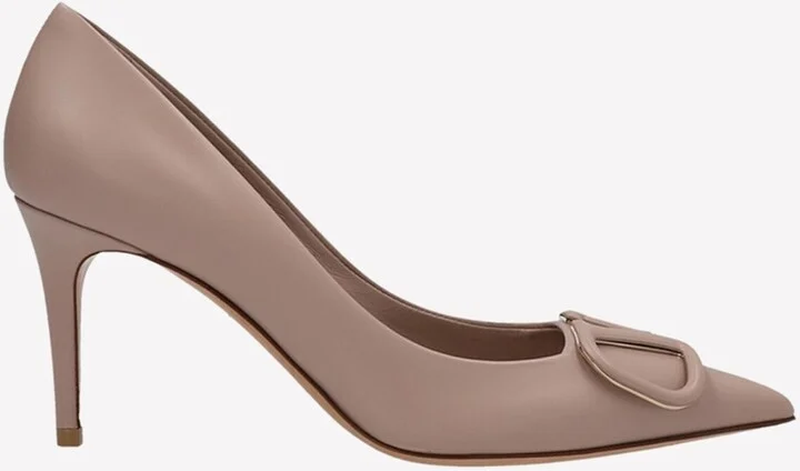 VLogo 80 Calf Leather Pumps