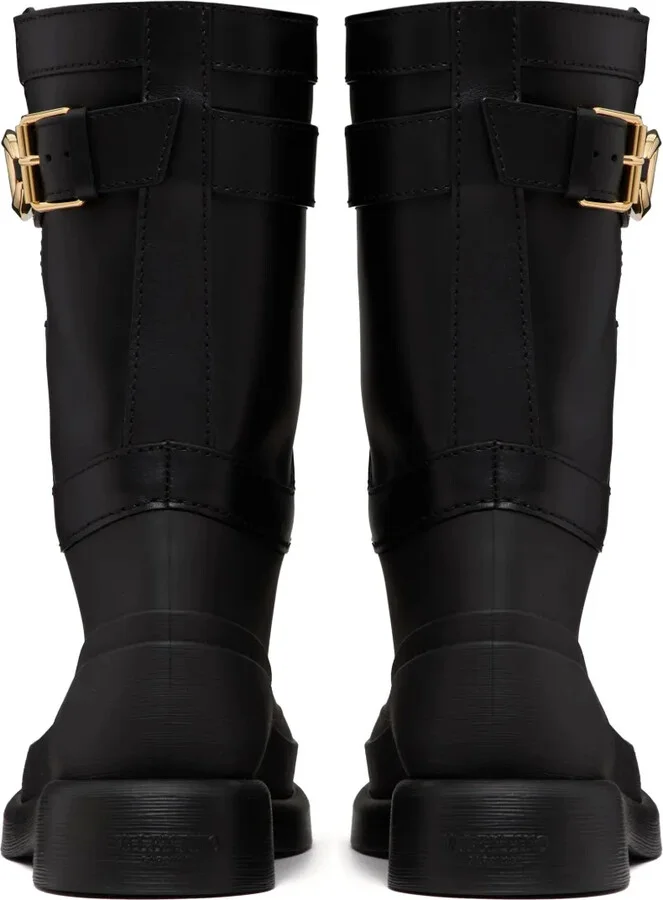 VLogo buckle boots - Image 3