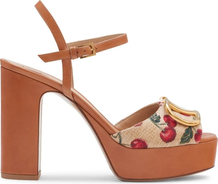 VLOGO Cherries Platform Sandal - Image 3