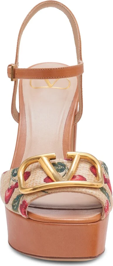 VLOGO Cherries Platform Sandal - Image 4