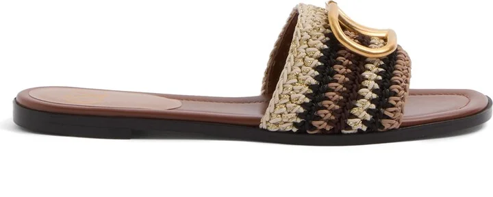 VLOGO Crochet Slide Sandal - Image 3