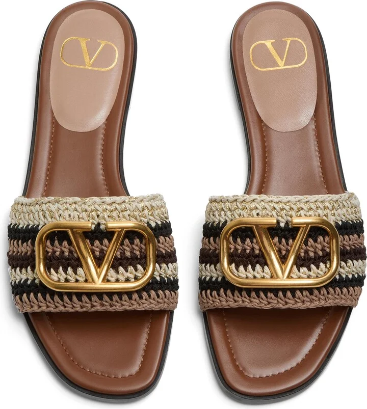 VLOGO Crochet Slide Sandal - Image 4