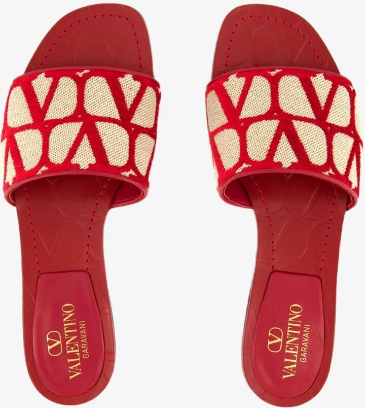 VLogo Flat Sandals - Image 2