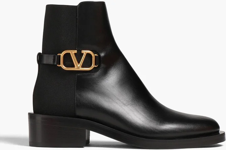 VLOGO leather ankle boots