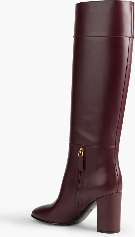 VLOGO leather knee boots - Image 3