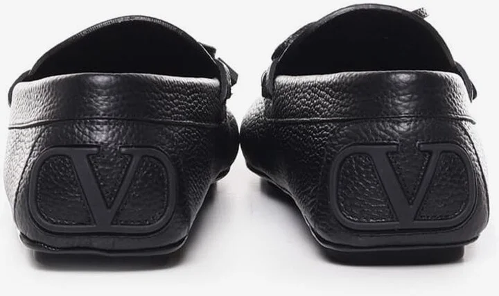 VLogo Leather Loafer - Image 2