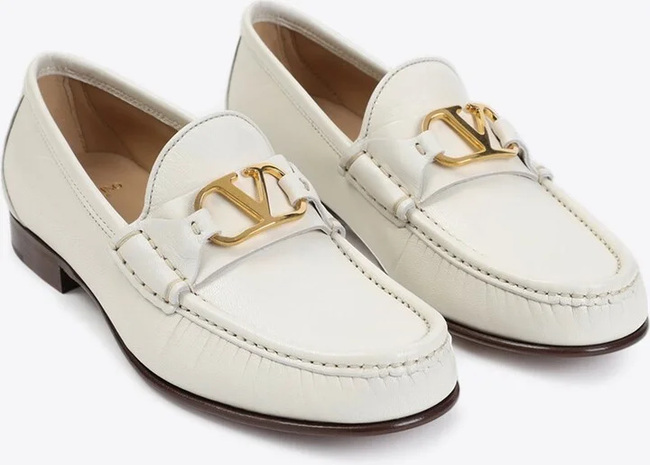 VLogo Leather Loafers - Image 2